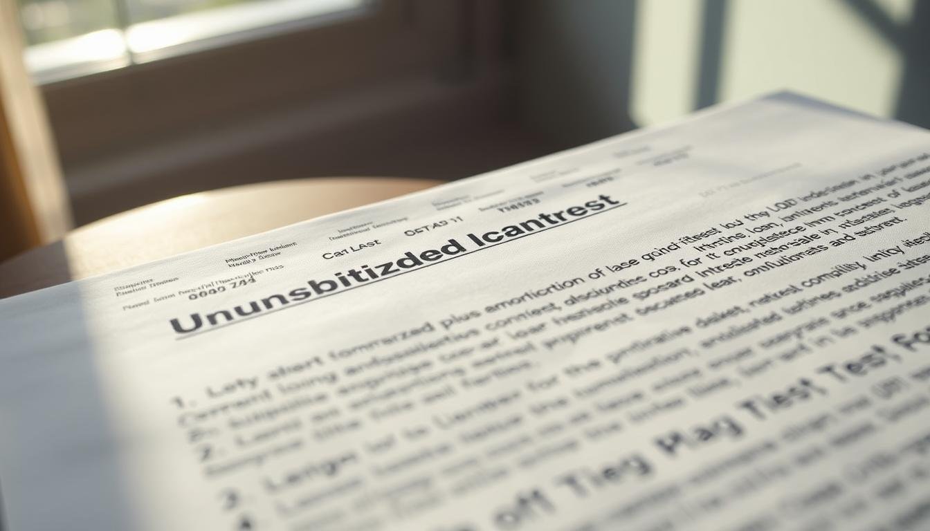 do unsubsidized loans have interest